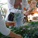 Florada flower workshop working with seasonal Australian grown blooms.