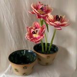 RAD Ikebana Vase with Flower + Kenzan Flower Aid