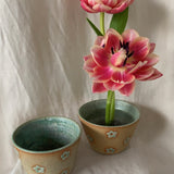 RAD Ikebana Vase with Flower + Kenzan Flower Aid